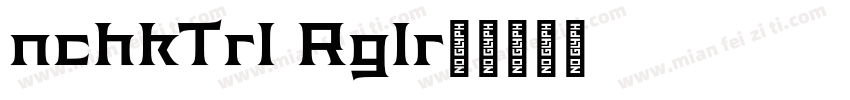 AnachakTrial Regular字体转换